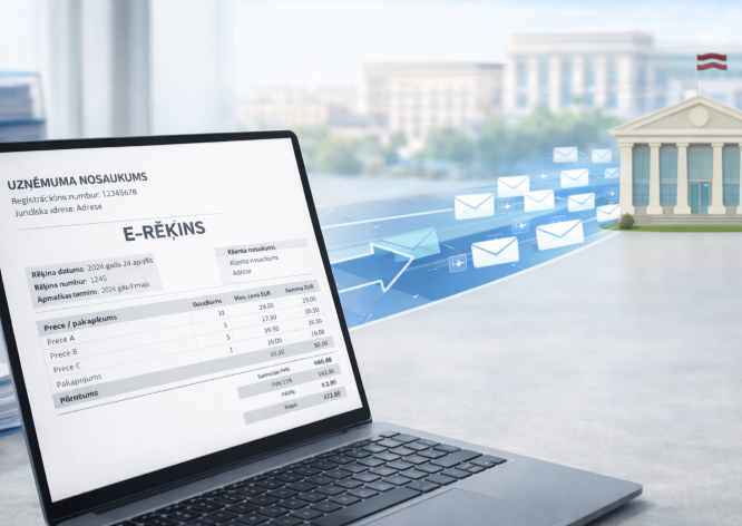 Kā e-rēķinus iesniegt VID