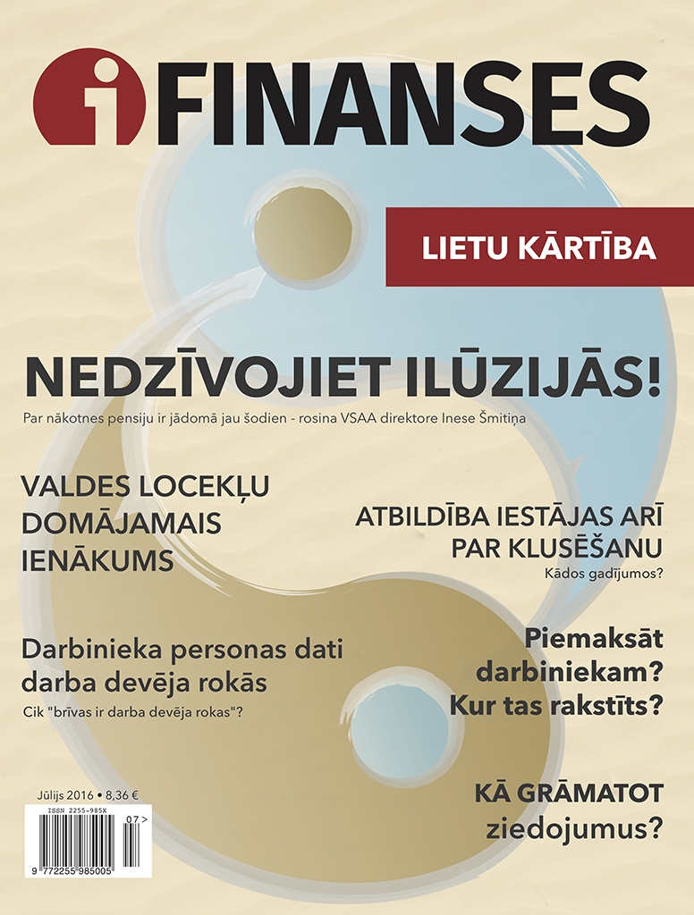 iFinanses jūlijs 2016