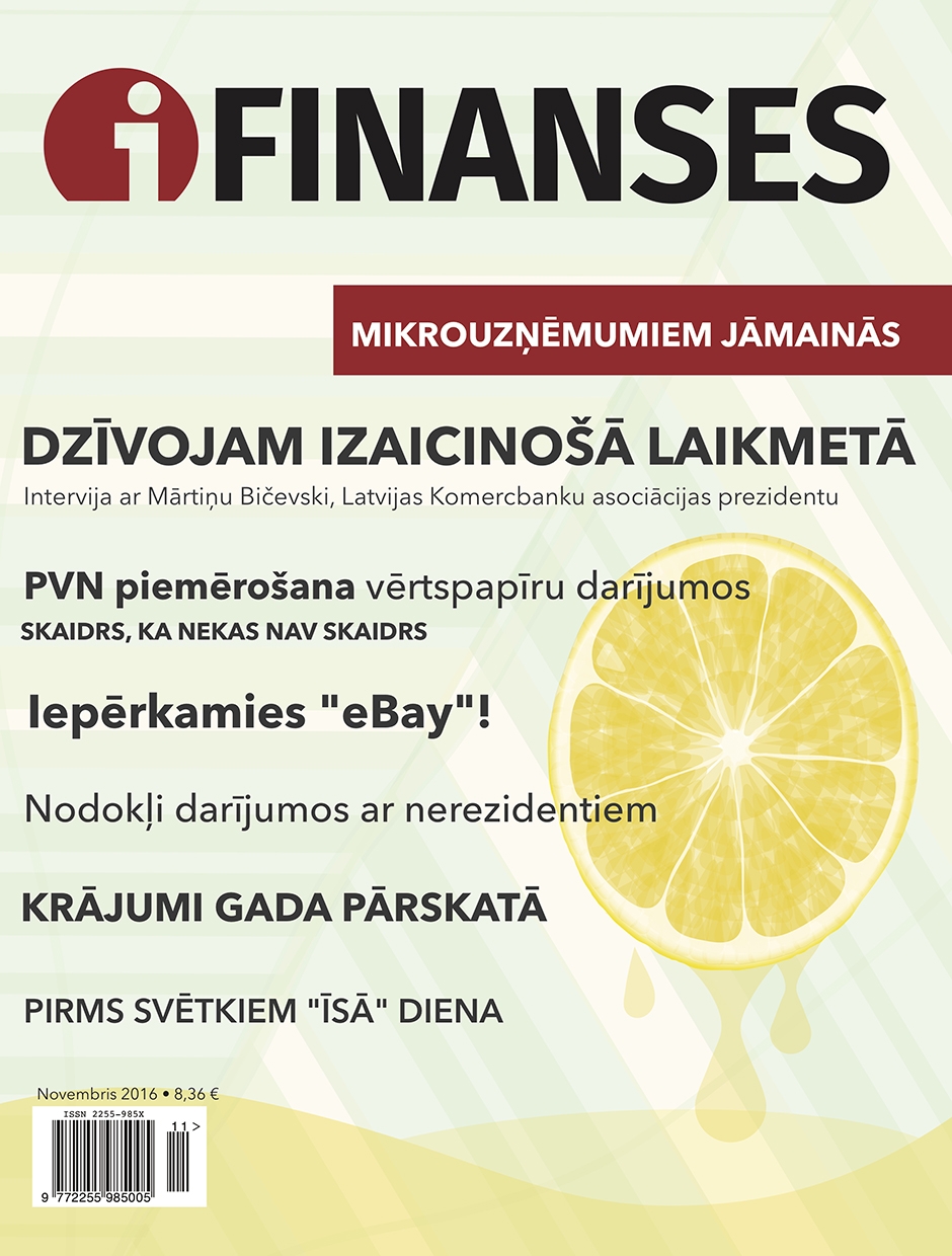 iFinanses novembris 2016